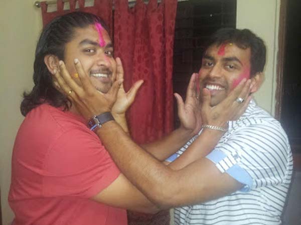 Holi celebration in India Holi celebration in India