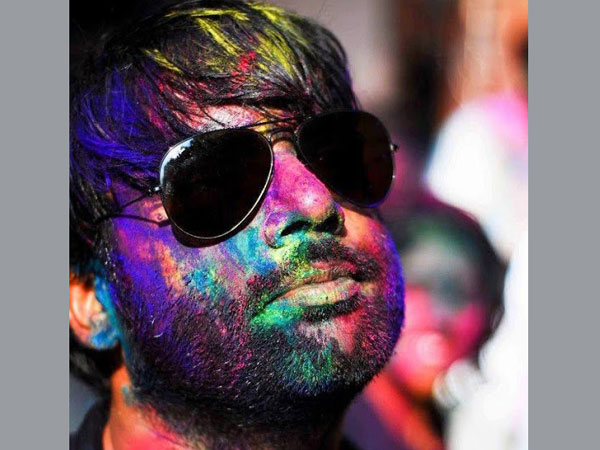 Holi celebration in India Holi celebration in India