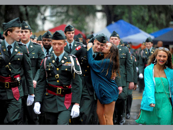 Savannah celebrates St Patrick's Day