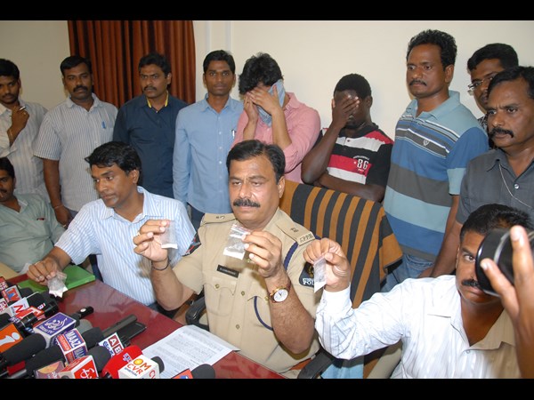 Telugu actor held for drug trafficking