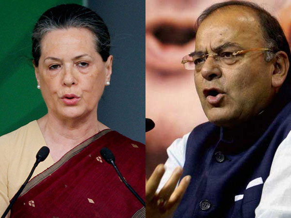 Jaitley attacks Sonia