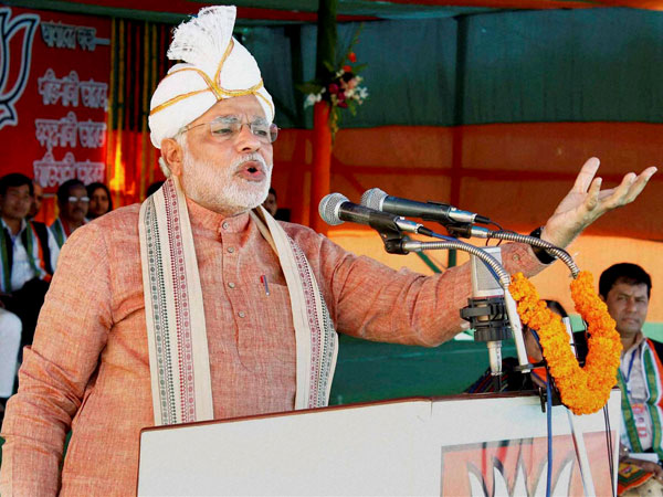 Narendra Modi in Assam