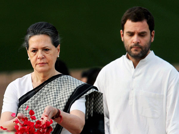 Sonia and Rahul Gandhi