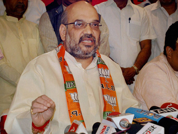 AAP demands action against Amit Shah