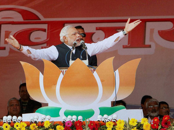 Narendra Modi in Madhya Pradesh