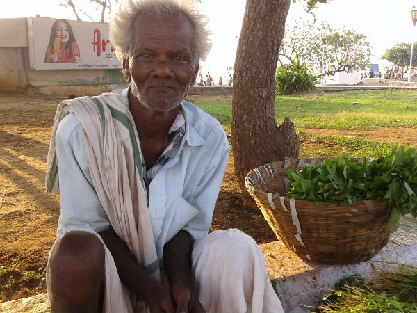 Jayaraman, Vegetable vendor - 72 years