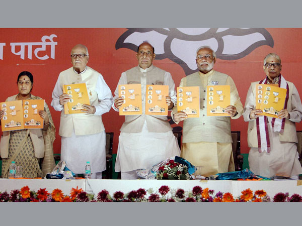 BJP releases manifesto