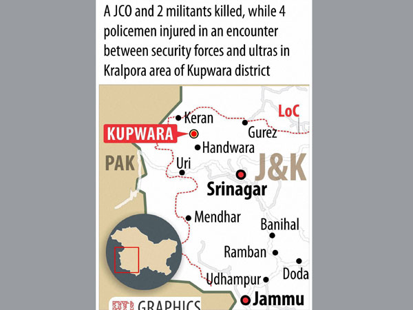 JCO, two militants killed in encounter JCO, two militants killed in encounter
