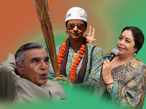 Pawan Kumar Bansal, Kirron Kher, Gul Panag