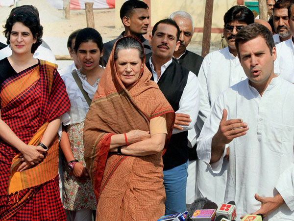 Congress Vice President and party candidate from Amethi