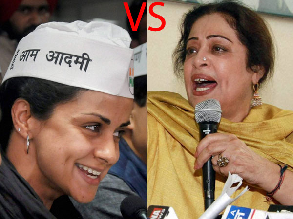Gul Panag and Kirron Kher