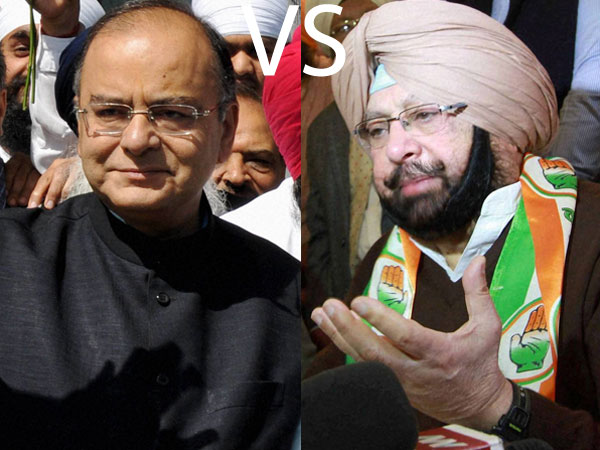 Amrinder, Jaitley spar over Tytler issue