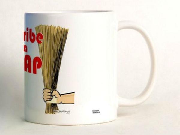 Anti- corruption Broom Mug