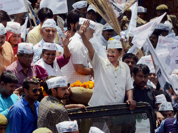 Kejriwal files nomination from Varanasi