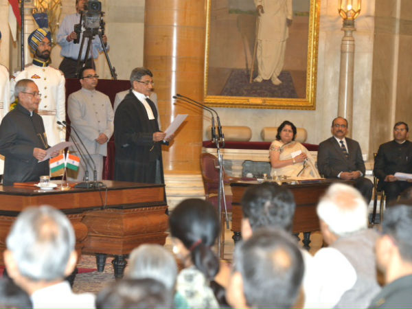 Swearing-in-Ceremony of Chief Justice of India
