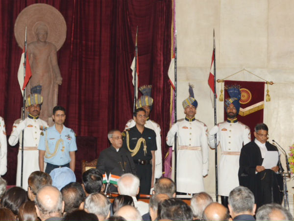 Swearing-in-Ceremony of Chief Justice of India