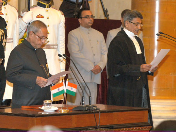 Swearing-in-Ceremony of Chief Justice of India