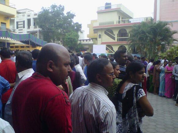 Polling underway in Telangana