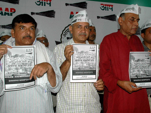 AAP releases manifesto for Varanasi 