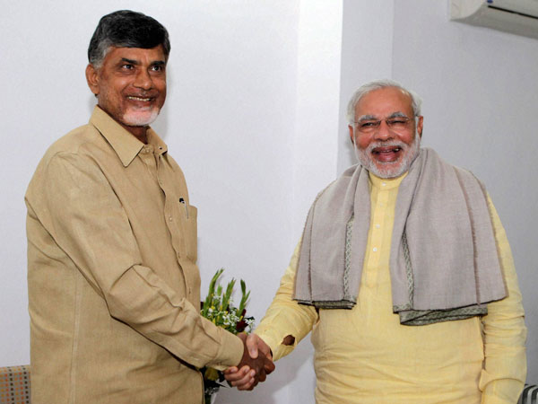 Modi and Chandrababu Naidu