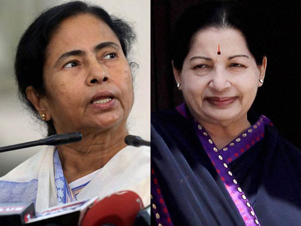 Woman power: Mamata, Jaya beats the 'BJP storm' 