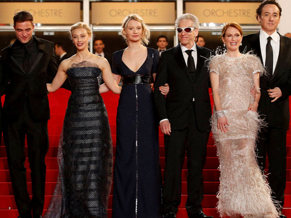 Rob Pattinson, actress Sarah Gadon, actor John Cusack