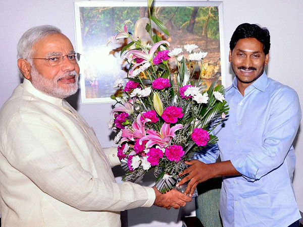 Jagan rushes to meet Modi for safety