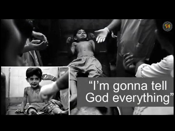 I'm gonna tell God everything: 3-year-old Syrian boy's 