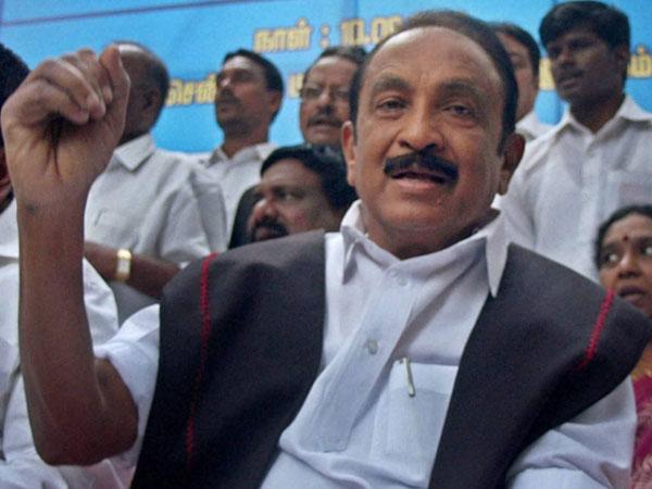 Vaiko opposes Rajapaksa's presence 