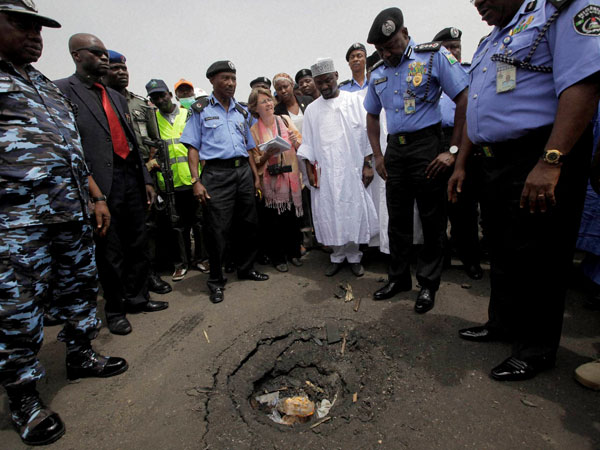 Nigeria Police chief Mohammed Abubakar