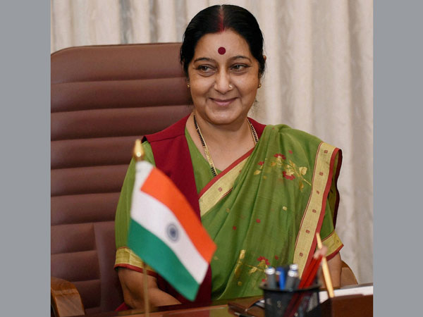 Sushma Swaraj takes charge of MEA