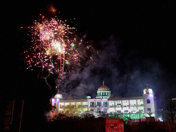Celebration of formation of the new state of Telangana in Hyderabad