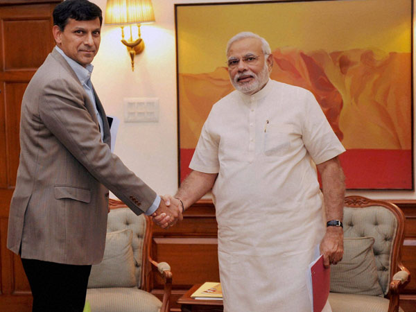 RBI governor Raghuram Rajan meets Modi