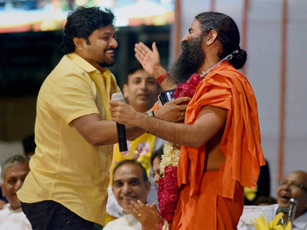Babul Supriyo and Baba Ramdev