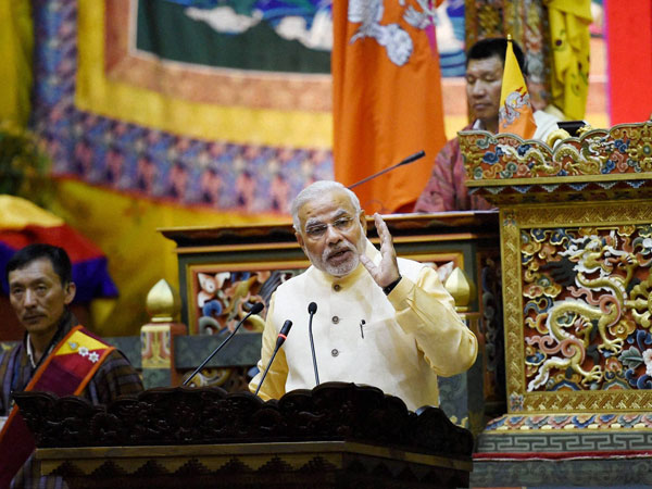 Narendra Modi addresses Bhutanese Parl