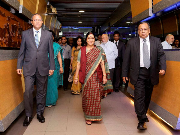 Sushma Swaraj in Bangladesh