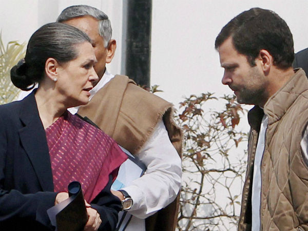 Sonia with Rahul