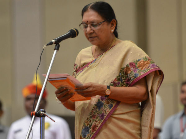 Gujarat Chief Minister Anandiben Patel Gujarat Chief Minister Anandiben Patel