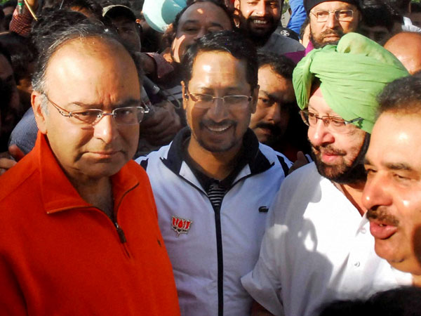 chandigarh, punjab, amarinder singh, arun jaitley, congress, bjp