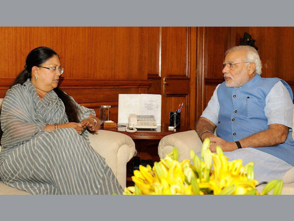 Rajasthan CM calls on PM Modi Rajasthan CM calls on PM Modi