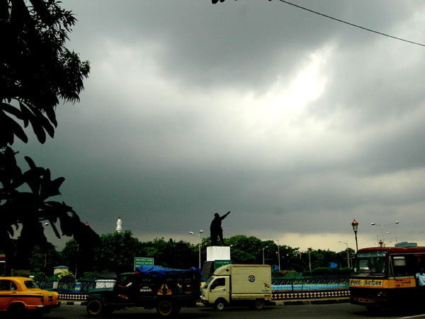 Dark clouds loom over Kolkata