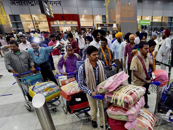 Some of the117 Indians, who were stranded in Iraq