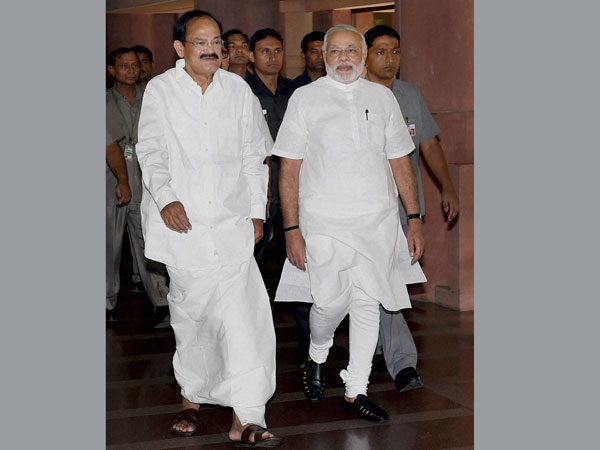 Prime Minister Narendra Modi and Union Minister