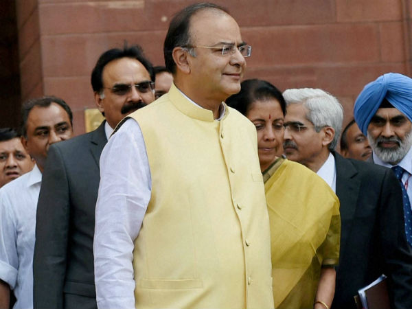 Finance Minister Arun Jaitley