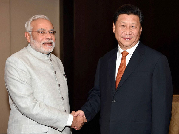 Modi and Xi Jinping