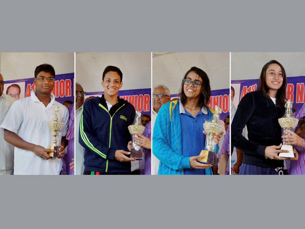 Winners of 41st Junior National Aquatic Championship