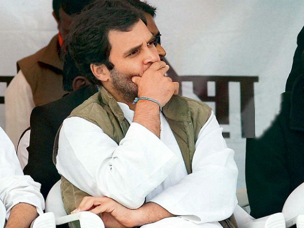 Congress vice-president Rahul Gandhi