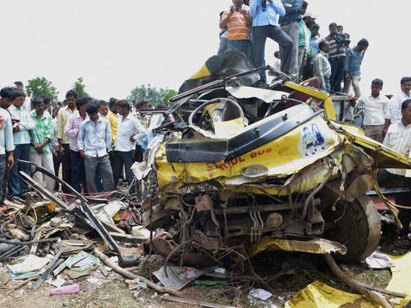 Telangana school bus