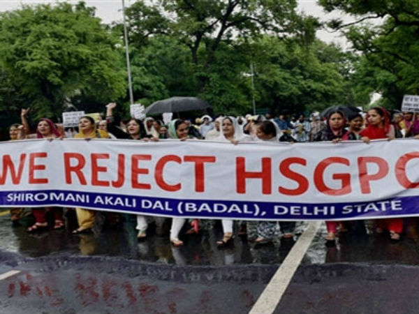 SAD has rejected the HSGPC Bill passed by Haryana Assembly.