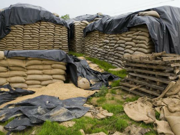 Stockpile of foodgrain has doubled still food prices are soaring.